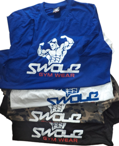 เสื้อยืดคอกลมผ้าคอตตอนสำหรับผู้ชายพิมพ์ลายผ้าไหมสีฟ้าสำหรับ100% เสื้อคอกลมสไตล์เรียบง่ายไซส์ใหญ่พิเศษแบบสั่งทำ - Product Image 2