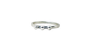 Anillos de puntos hechos a mano genuinos, anillo apilable, regalo de joyería para mujer para ella, anillos de nuevo diseño, joyería de plata de ley 925, precio de fábrica - Product Image 2
