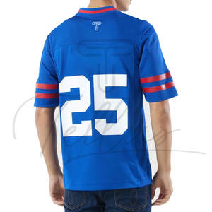 Maillots de football américain personnalisés en gros pour jeunes, manches courtes, uniforme de haute qualité, nouveau design, couleur et taille personnalisables - Product Image 5