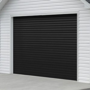 Panneau de porte de <span class=keywords><strong>garage</strong></span> moderne en alliage d'aluminium avec bord de sécurité photoélectrique, marche arrière automatique en cas d'obstacle détecté, surface finie - Product Image 3