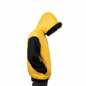 Vestes matelassées pour hommes de qualité supérieure, manches longues, pour l'hiver, vêtements décontractés pour garçons, respirantes, fermeture éclair intégrale, veste matelassée à col montant pour homme - Product Image 3