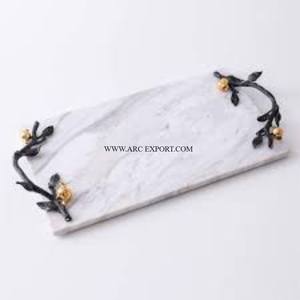 Bandeja para servir alimentos de mesa para fiesta de boda, Calidad exclusiva, hecha a mano, nuevo estilo, artículos de cocina, bandejas para servir alimentos DE LA India - Product Image 3