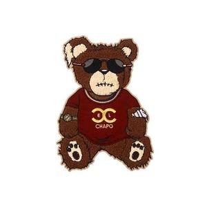 Parches de chenilla de gran tamaño personalizados para ropa Parches bordados de chaqueta universitaria-Impresión digital cosida para planchar - Product Image 6