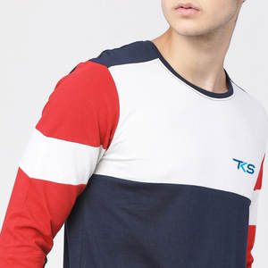 Offre Spéciale été hommes T-shirt à manches longues personnalisé votre logo de marque T-shirt hommes à vendre - Product Image 2