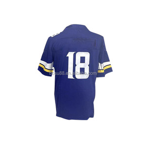 2025 Toptan Ucuz Genç Forması 32 Takım İçin İşlemeli Dikişli Forma ABD Amerikan Futbolu Ragbi Üniforması Yüksek Kalite - Product Image 2