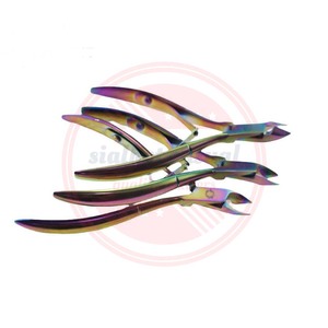 Cortador de uñas para cutículas, cortaúñas acrílico profesional de acero inoxidable, pinzas para cutículas, herramientas de manicura y pedicura - Product Image 6
