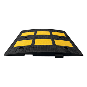 แผ่นยางชะลอความเร็ว 60 x 50 x 4.5 ซม. ทำจาก PVC และพลาสติก เพื่อความปลอดภัยบนท้องถนน - Product Image 3