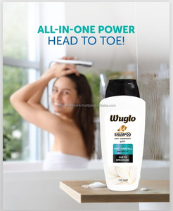 Nouveau produit 2026 : Gel douche et shampoing nourrissant Wuglo pour adultes, 400 ml, 500 ml, fabriqué en Turquie à Istanbul - Product Image 4