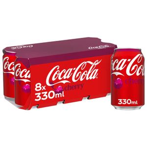 โคคา-โคลา รสเชอร์รี่ น้ำอัดลม ขนาด 12 ออนซ์ แพ็ค 12 กระป๋อง เครื่องดื่มโซดาสดชื่น ผู้จัดจำหน่ายขายส่ง เครื่องดื่มขายส่งจำนวนมาก - Product Image 4