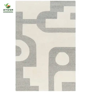Non-<b>Slip</b> Eco-Friendly Mat made of Wool Cushioned & Handtufted Area <b>Rugs</b> for Bedroom & Living Room - Product Image 2