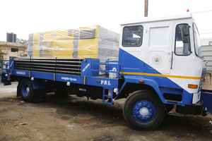 Meilleur prix vente haute qualité Double camion 450 mètres trou d'alésage DTH Cum plate-forme de forage rotatif pour l'Afrique Top vente Machines - Product Image 3