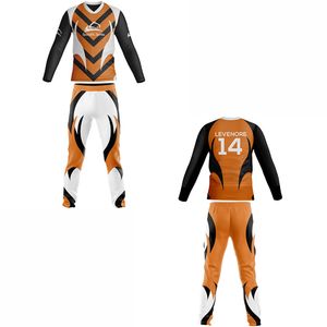 Uniformes de cricket conçus sur mesure durables et grande taille imprimés avec le logo de la marque de l'équipe et du joueur sur commande - Product Image 6