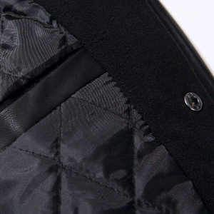 Veste de baseball de style universitaire pour homme, dernier design, couleur personnalisable, logo sur le devant, vêtements de collège, vêtements décontractés, vêtements de rue - Product Image 4