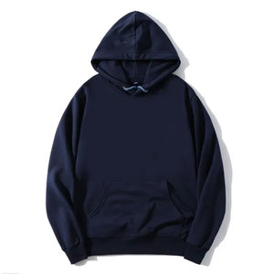 เสื้อฮู้ดแบบสวมหัวของ500gsm เฮฟวี่เวทเทอร์รี่เสื้อมีฮู้ดดี้เปิดไหล่ไม่มีสายไซส์ใหญ่พิเศษสำหรับผู้ชาย - Product Image 5