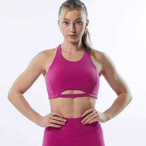 Nuevo Estilo 2025, Moda, Marca Privada, Clásico, Spandex/Poliéster/Nailon, Soporte Medio, Tirantes Ajustables, Sujetador Deportivo al por Mayor - Product Image 5