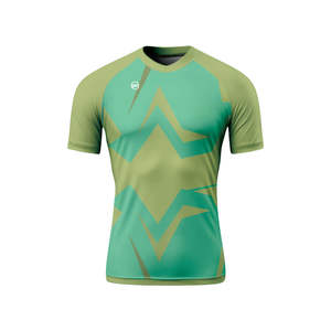 Camisa personalizada de manga corta para hombre para BJJ Jiu Jitsu MMA entrenamiento gimnasio Fitness ropa deportiva - Product Image 2