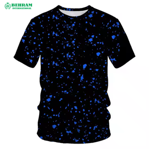 T-shirt unisexe pour homme, tendance, respirant, écologique, col rond, coupe ample, haute qualité, 100% coton, fabriqué en usine, tissu doux - Product Image 3