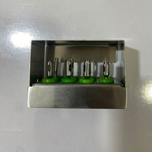 Haute qualité allemand en acier inoxydable 8 pièces Kit de poinçon de tissu d'implant dentaire avec porte-fraise Instruments chirurgicaux en gros - Product Image 5