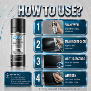 DVX <b>Screen</b> Cleaning Spray (400 ml) - Product Image 3