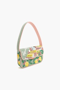 Bolso bandolera de algodón hecho a mano de diseñador de estilo bohemio indio para mujer, monedero pequeño con cuentas, bolso de compras nocturno, venta al por mayor - Product Image 4