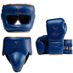 Kit de boxe et de sparring en cuir véritable, tendance, de haute qualité, professionnel, pour le kickboxing et l'entraînement de boxe - Product Image 1