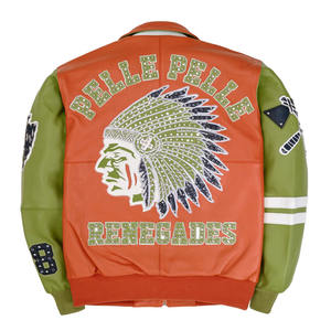 Chaqueta de Cuero Pelle Pelle para Hombre, Diseño Premium, Mejor Precio, Cuero Genuino, Resistente al Viento e Impermeable, Tinte Liso, Todas las Tallas Disponibles - Product Image 6