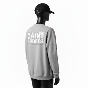 <b>Women</b> <b>Sweatshirt</b> Cotton Fleece Fabric Custom Logo Embroidery Print Crew Neck <b>Long</b> Sleeve Winter Wear <b>Women</b> breathable <b>Sweatshirt</b> - Product Image 5