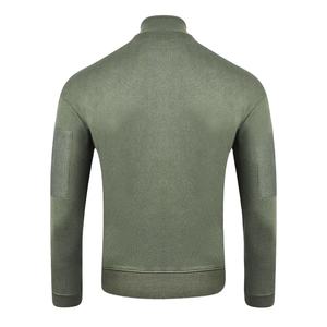 T-shirt à demi-zip personnalisé pour homme, à séchage rapide, pour le sport, la course à pied, pull-over, col droit, uni, polyester, imprimé - Product Image 3