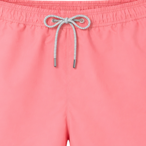 Shorts de bain recyclés pour femmes, multicolores, séchage rapide, taille haute, élastique à la taille, cordon de serrage, écologiques, pour la plage - Product Image 3
