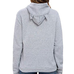 Sweat à capuche à capuche décontracté de haute qualité pour femmes printemps et automne - Product Image 3