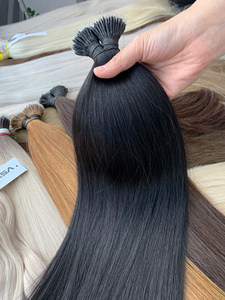 Extensiones de Cabello Humano Virgen de Primera Calidad, 100 g, con Anillos Nano, Cabello Natural Liso de Alta Calidad, Super Double Drawn - Product Image 3