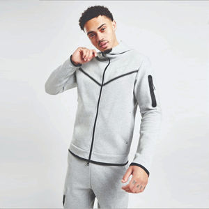 Survêtements en molleton technique pour hommes, vente en gros, OEM, haute qualité, design tendance, logo personnalisé, coupe ample, respirant - Product Image 2