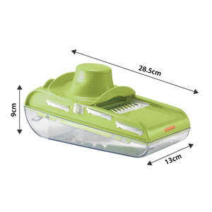 Household Multifunctional <b>Vegetable</b> Cutter Manual Food Slicer <b>Shredder</b> Dicer Kitchen Prep Tool With Safety Hand Protector - Product Image 4