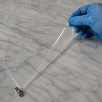 Film de protection de surface en marbre à prix d'usine, film protecteur en PE pour surfaces solides, comptoirs en quartz, panneaux en pierre technique, OEM