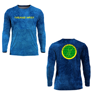 Camiseta de fútbol de manga larga para hombre, protección UV, senderismo, pesca, UPF 50 +, secado rápido, transpirable, que absorbe la humedad, camisetas de sublimación - Product Image 6