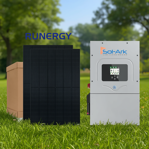 Kit solaire 9,9 kW avec 22 panneaux polycristallins Runergy 450W et onduleur hybride Sol-Ark 12K-2P - Product Image 2