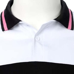 Uniforme de Golf para Hombre, 100% Algodón, Tejido de Punto, con Logotipo Bordado Personalizado, Color Sólido, Secado Rápido, para Camisa - Product Image 5