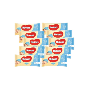 Pour Huggies Pure Wipes 56s Produits de nettoyage ménagers en coton de haute qualité spécialement formulés pour les nouveau-nés Ultra sensibles - Product Image 6