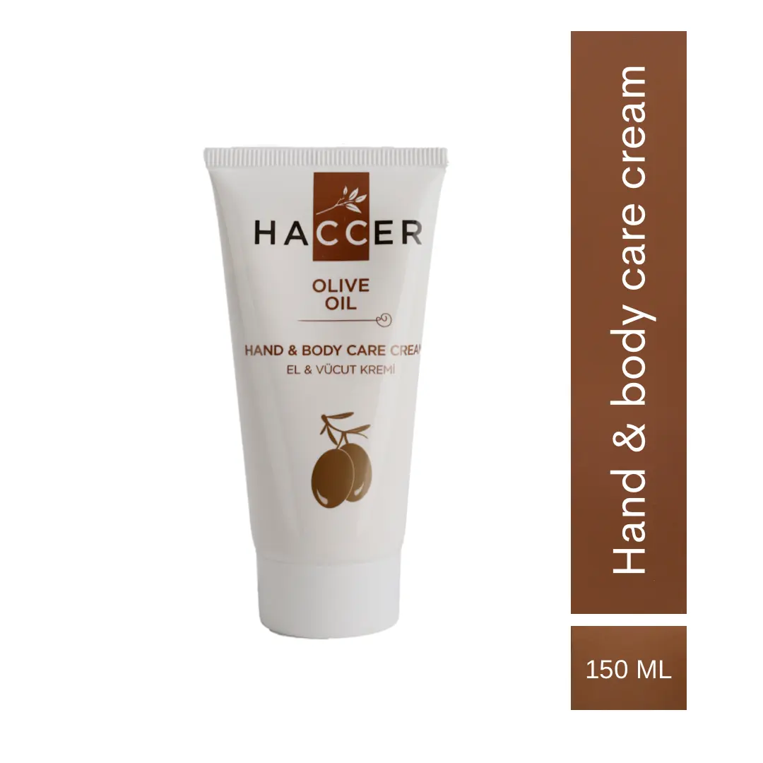 HACCER Hand&Body Cream 150ML Olive Oil Lotion Moisturizer Anti Aging Wrinkle Dry Skin Hand Cream Hand Body Repair Care Lotion