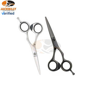 Professional Barber <b>Scissors</b> J2 Japanese Stainless Steel Blunt Tip Right-Handed Hair Salon Supplies - Product Image 2
