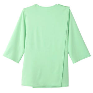 Vêtements adaptés pour les femmes handicapées Robe de récupération post-chirurgie Chemise avec épaule et accès latéral Chemo Port Shirts - Product Image 3