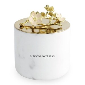 La Mayoría de lujo Diseñador único Metal chapado en oro de alta calidad y vidrio transparente Hecho Aspecto atractivo Portavelas de lujo al por mayor - Product Image 2