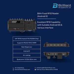 Bán buôn ura4-Port hiệu suất cao cố định UHF <span class=keywords><strong>RFID</strong></span> <span class=keywords><strong>Reader</strong></span> Gateway thông minh công nghiệp kho hệ thống tự động hóa 860-960MHz - Product Image 2