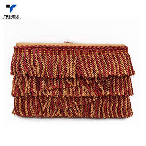 Nuevo y Más Vendido: Flecos Decorativos de Hilo Metálico de Alta Calidad con Opciones Personalizables y Servicio OEM para Uso Textil - Product Image 1