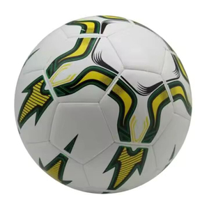 Alta exigencia, mejor calidad, servicio Oem, entrenamiento de fútbol, balón de fútbol paquistaní, diseño de máquina, tamaño 5, balón de fútbol de cuero PU - Product Image 1
