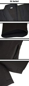 Fabricante BJJ GI conjuntos de diseño personalizado logotipo brasileño Jiu Jitsu uniformes en algodón precio de fábrica - Product Image 3