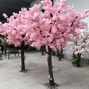 زينة الزفاف بسعر الجملة الأزياء الكرز أزهار زهرة قوس الاصطناعي شجرة - Product Image 3