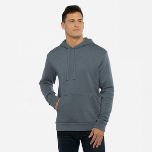 Next Level Apparel 9302 Unisex Malibu Heather Green CVC Fleece Hoodie Sudadera clásica - Product Image 6