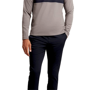 เสื้อพูลโอเวอร์ผู้ชายแบบซิปครึ่งตัว แฟชั่นฤดูหนาว พิมพ์โลโก้ ระบายอากาศ แขนยาว - Product Image 5