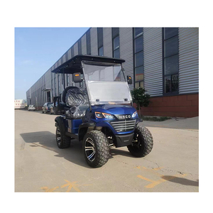 Chariots polaris électriques à moteur de voiture 24 volts Chariot de golf à boîtier 72v 4 places - Product Image 1